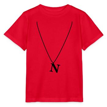 Halskette N - Stanley/Stella Kinder T-Shirt MINI CREATOR  - Rot - Vorne - Jaiden (125cm)