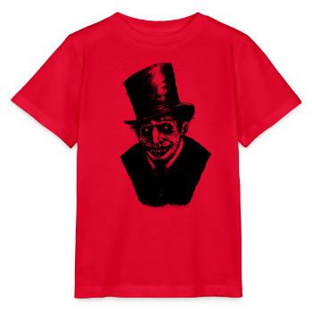 mort - T-shirt bio MINI CREATOR Stanley/Stella Enfant - rouge - Devant - Jaiden (125cm)