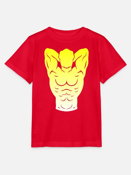 Bodybuilding - Stanley/Stella Kinder T-Shirt MINI CREATOR - Rot