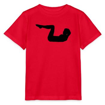 Fitness - Stanley/Stella Kinder T-Shirt MINI CREATOR  - Rot - Vorne - Jaiden (125cm)