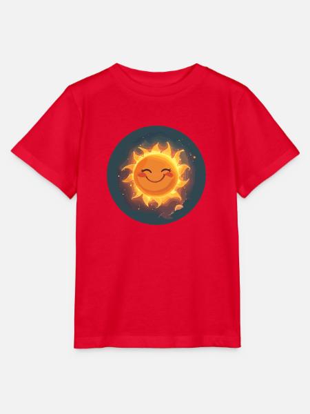 Sonnenstrahl Sonne - Stanley/Stella Kinder T-Shirt MINI CREATOR - Rot