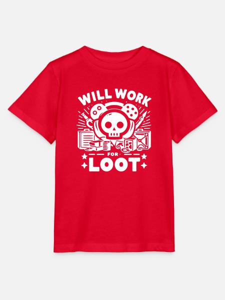 Funktioniert für Beute - Stanley/Stella Kinder T-Shirt MINI CREATOR - Rot