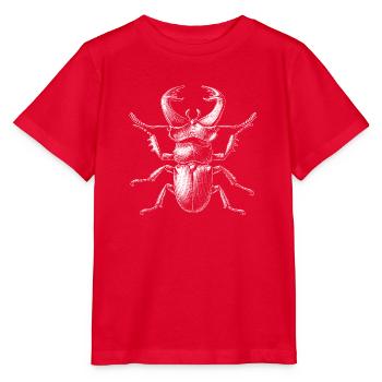 Stag - Stanley/Stella MINI CREATOR Kids’ T-Shirt - red - Front - Jaiden (125cm)