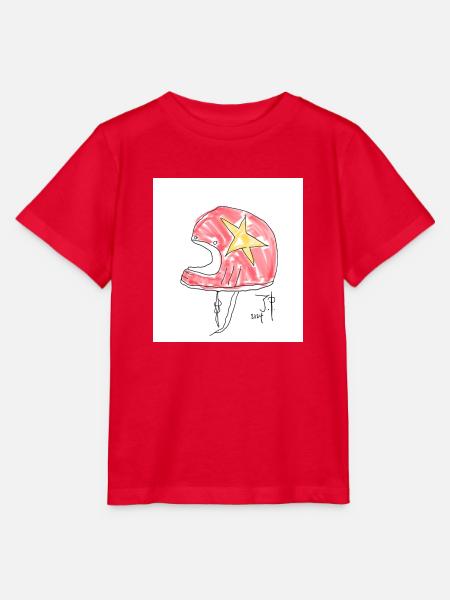 Helmet - Stanley/Stella Kinder T-Shirt MINI CREATOR - Rot