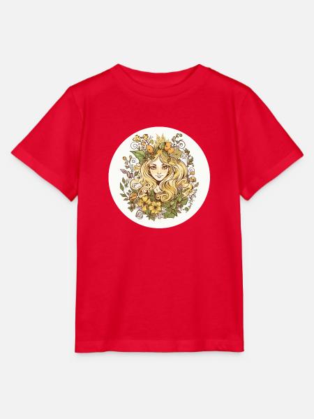 Waldfee - Stanley/Stella Kinder T-Shirt MINI CREATOR - Rot