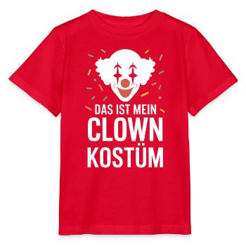 This is my clown costume - Carnival Carnival - Stanley/Stella MINI CREATOR Kids’ T-Shirt - red - Front - Jaiden (125cm)