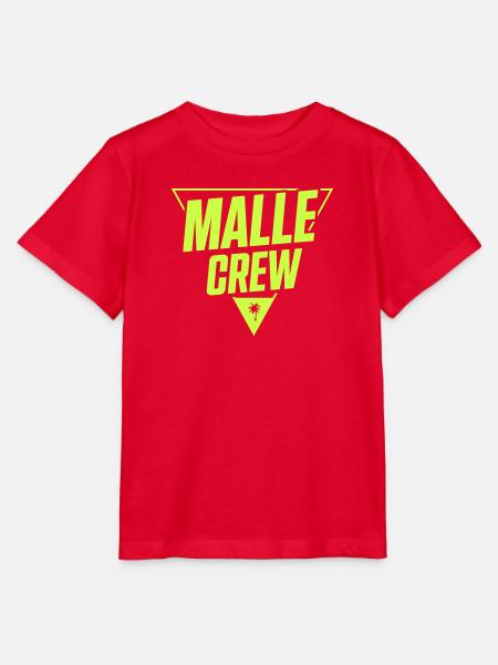 malle crew - Stanley/Stella Kinder T-Shirt MINI CREATOR - Rot