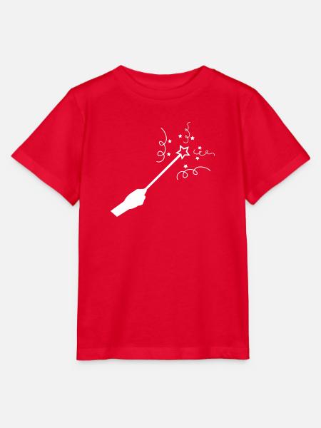 zauberstab - Stanley/Stella Kinder T-Shirt MINI CREATOR - Rot