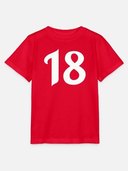 18 - Stanley/Stella Kinder T-Shirt MINI CREATOR  - Rot