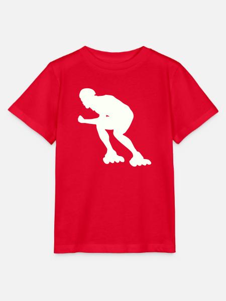 inline skating - Stanley/Stella Kinder T-Shirt MINI CREATOR - Rot