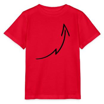 Arrow Design - Stanley/Stella Kinder T-Shirt MINI CREATOR  - Rot - Vorne - Jaiden (125cm)