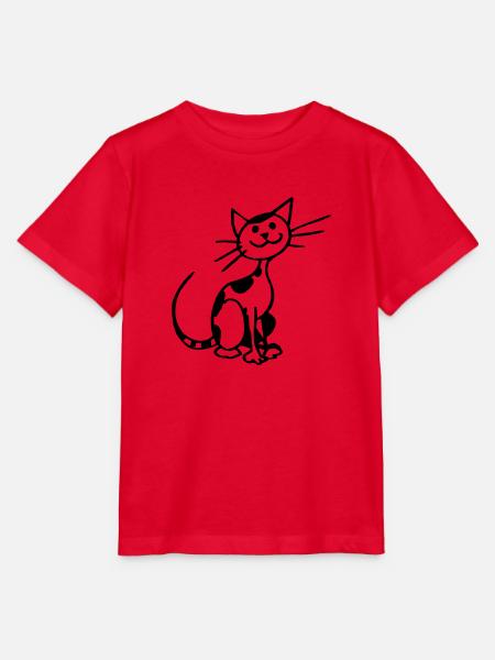 Chat - Stanley/Stella Kinder T-Shirt MINI CREATOR - Rot