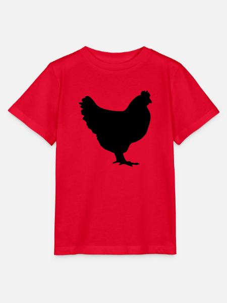 huhn - Stanley/Stella Kinder T-Shirt MINI CREATOR - Rot