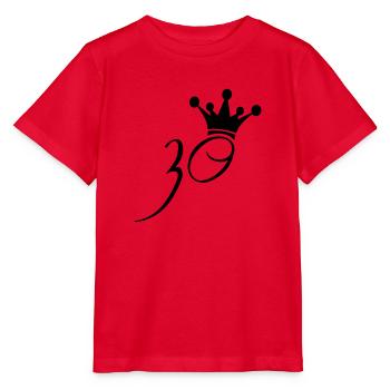 Krone König Königin 30 Prinzessin - Stanley/Stella Kinder T-Shirt MINI CREATOR  - Rot - Vorne - Jaiden (125cm)