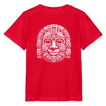 Mask - Stanley/Stella MINI CREATOR Kids’ T-Shirt - red - Front - Jaiden (125cm)