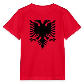 Albania - Stanley/Stella MINI CREATOR Kids’ T-Shirt - red - Front - Jaiden (125cm)