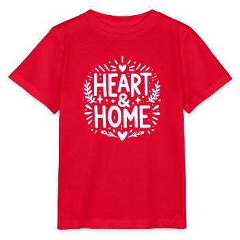 Herz und Heimat - Stanley/Stella Kinder T-Shirt MINI CREATOR  - Rot - Vorne - Jaiden (125cm)