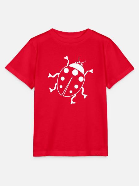 marienkäfer 01 - Stanley/Stella Kinder T-Shirt MINI CREATOR  - Rot