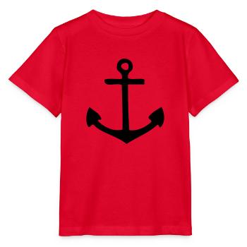Anker - Stanley/Stella Kinder T-Shirt MINI CREATOR  - Rot - Vorne - Jaiden (125cm)
