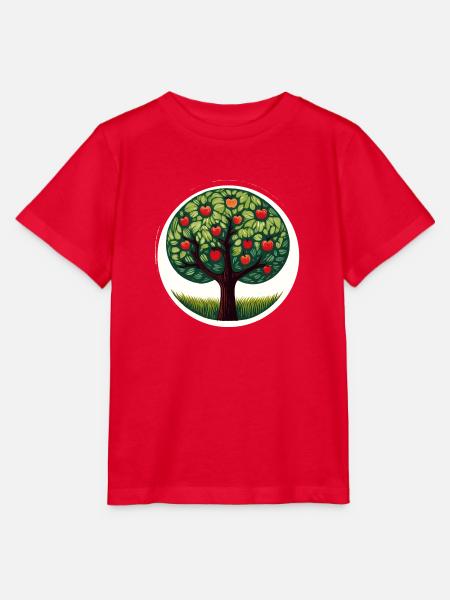 Apfelbaum - Stanley/Stella Kinder T-Shirt MINI CREATOR - Rot