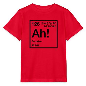 The Element of Surprise - Stanley/Stella MINI CREATOR Kids’ T-Shirt - red - Front - Jaiden (125cm)