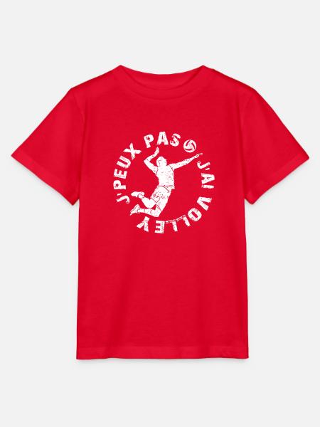 JPP-VOLLEY-W - Stanley/Stella Kinder T-Shirt MINI CREATOR - Rot