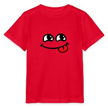Sprache lächeln Freude Glück smile - Stanley/Stella Kinder T-Shirt MINI CREATOR  - Rot - Vorne - Jaiden (125cm)