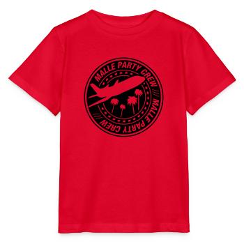 malle_party_crew_zy1 - Stanley/Stella Kinder T-Shirt MINI CREATOR  - Rot - Vorne - Jaiden (125cm)