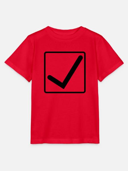 haekchen_001 - Stanley/Stella Kinder T-Shirt MINI CREATOR  - Rot