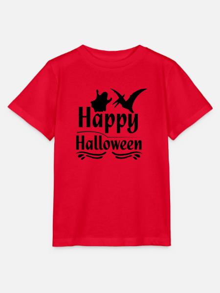 Happy Halloween - Stanley/Stella Kinder T-Shirt MINI CREATOR - Rot