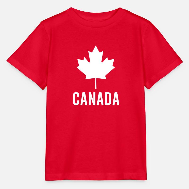 Canada - T-shirt bio MINI CREATOR Stanley/Stella Enfant - rouge