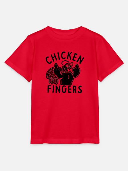 Chicken Fingers - Stanley/Stella Kinder T-Shirt MINI CREATOR - Rot