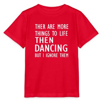 Dancing Dance Music - Stanley/Stella MINI CREATOR Kids’ T-Shirt - red - Front - Jaiden (125cm)
