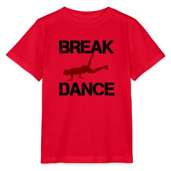 Breakdance (Breakdance) - T-shirt bio MINI CREATOR Stanley/Stella Enfant - rouge - Devant - Jaiden (125cm)