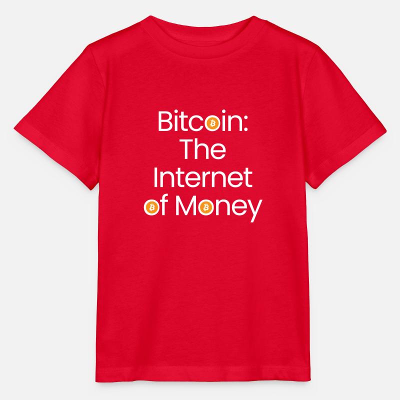 L’Internet de l’argent - T-shirt bio MINI CREATOR Stanley/Stella Enfant - rouge