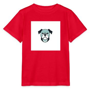 Böser Hund - Stanley/Stella Kinder T-Shirt MINI CREATOR  - Rot - Vorne - Jaiden (125cm)
