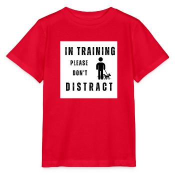 Dog training - Stanley/Stella MINI CREATOR Kids’ T-Shirt - red - Front - Jaiden (125cm)