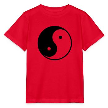 Ying und Yang - Stanley/Stella Kinder T-Shirt MINI CREATOR  - Rot - Vorne - Jaiden (125cm)
