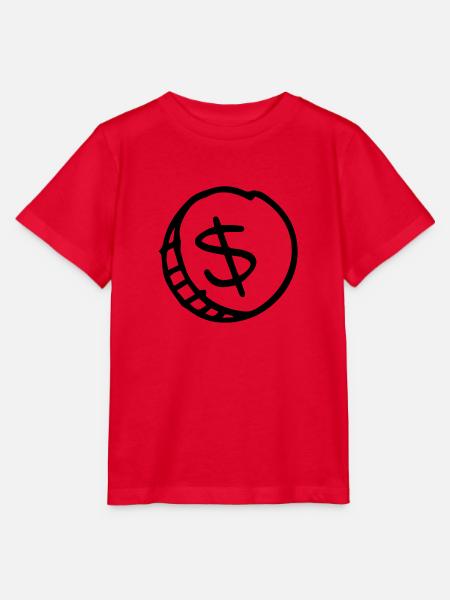 Geldgeil - Stanley/Stella Kinder T-Shirt MINI CREATOR - Rot