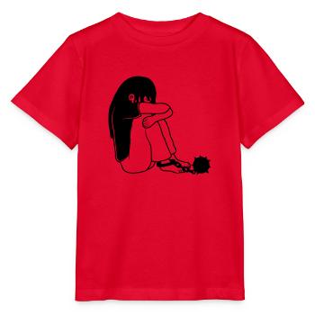 Gefangen Entührung Mädchen - Stanley/Stella Kinder T-Shirt MINI CREATOR  - Rot - Vorne - Jaiden (125cm)