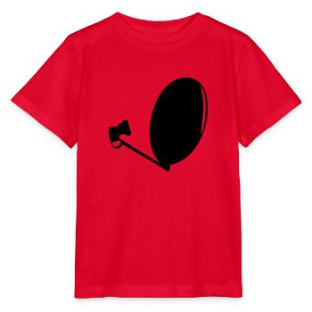 satellite dish - Stanley/Stella MINI CREATOR Kids’ T-Shirt - red - Front - Jaiden (125cm)