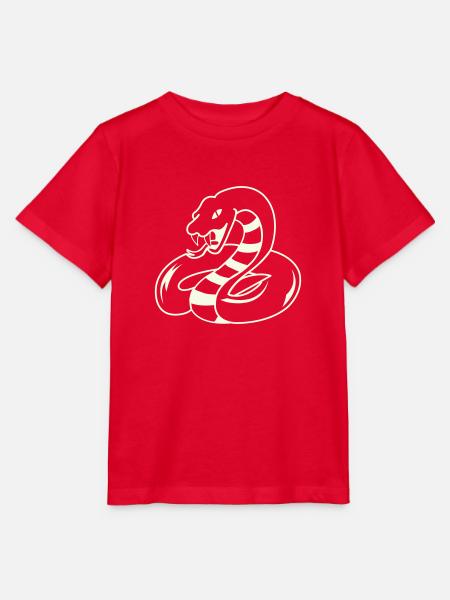 snake - Stanley/Stella Kinder T-Shirt MINI CREATOR  - Rot