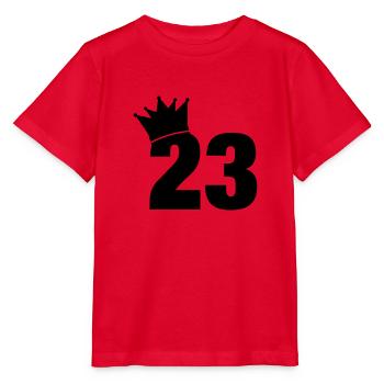 23_krone_f1 - Stanley/Stella Kinder T-Shirt MINI CREATOR  - Rot - Vorne - Jaiden (125cm)