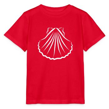 Jakobsmuschel - Stanley/Stella Kinder T-Shirt MINI CREATOR  - Rot - Vorne - Jaiden (125cm)