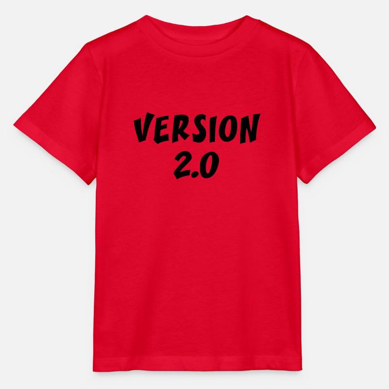 Version 2.0 - T-shirt bio MINI CREATOR Stanley/Stella Enfant - rouge
