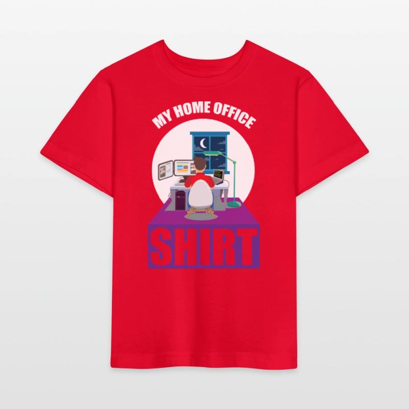 Night Shift Coder Programmer Desk Graphic Stanley/Stella Kinder T-Shirt MINI CREATOR 