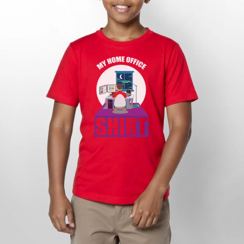 Night Shift Coder Programmer Desk Graphic Stanley/Stella Kinder T-Shirt MINI CREATOR 