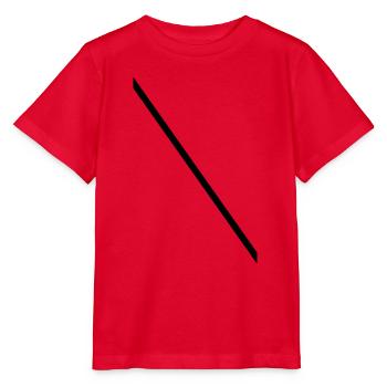 Minimale-Diagonale - Stanley/Stella Kinder T-Shirt MINI CREATOR  - Rot - Vorne - Jaiden (125cm)