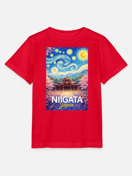 Niigata Japan - Stanley/Stella Kinder T-Shirt MINI CREATOR  - Rot