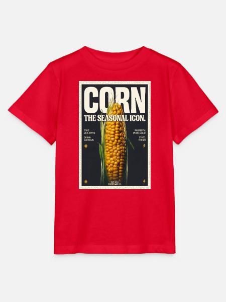 Mais: Das saisonale Symbol - Stanley/Stella Kinder T-Shirt MINI CREATOR - Rot